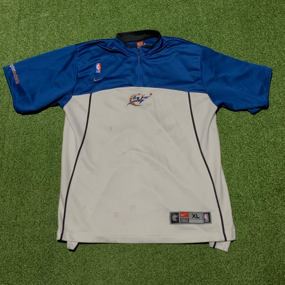 Vintage 80s NIKE Nba Wizards Pullover